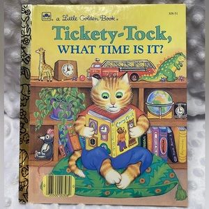 “Tickety-Tock, What Time Is It?”, A Little Golden Book